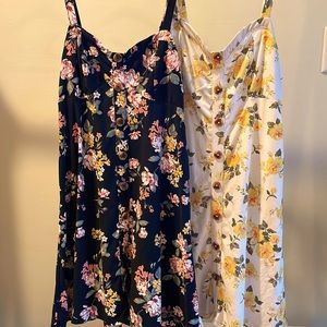 Pair of Floral Dresses
